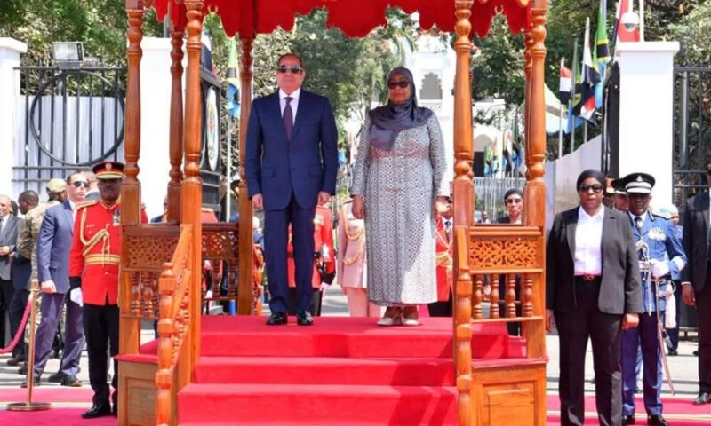 الرئيس السيسي ورئيسة تنزانيا يشهدان التوقيع على عدد من الاتفاقيات ومذكرات التفاهم
